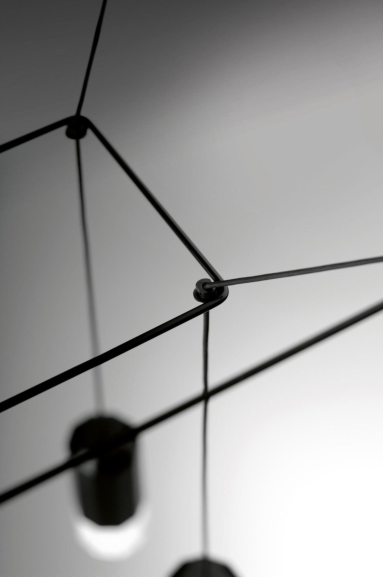 Geometric Lines Droplight Pendant Lamp