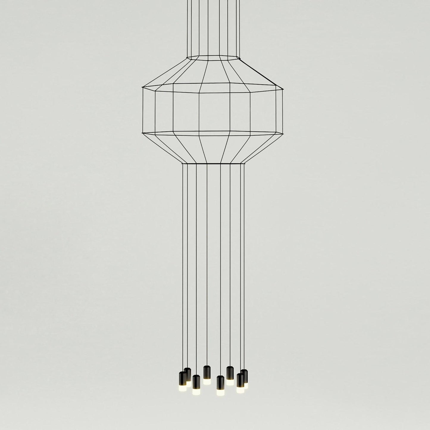 Geometric Lines Droplight Pendant Lamp