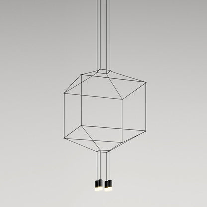 Geometric Lines Droplight Pendant Lamp