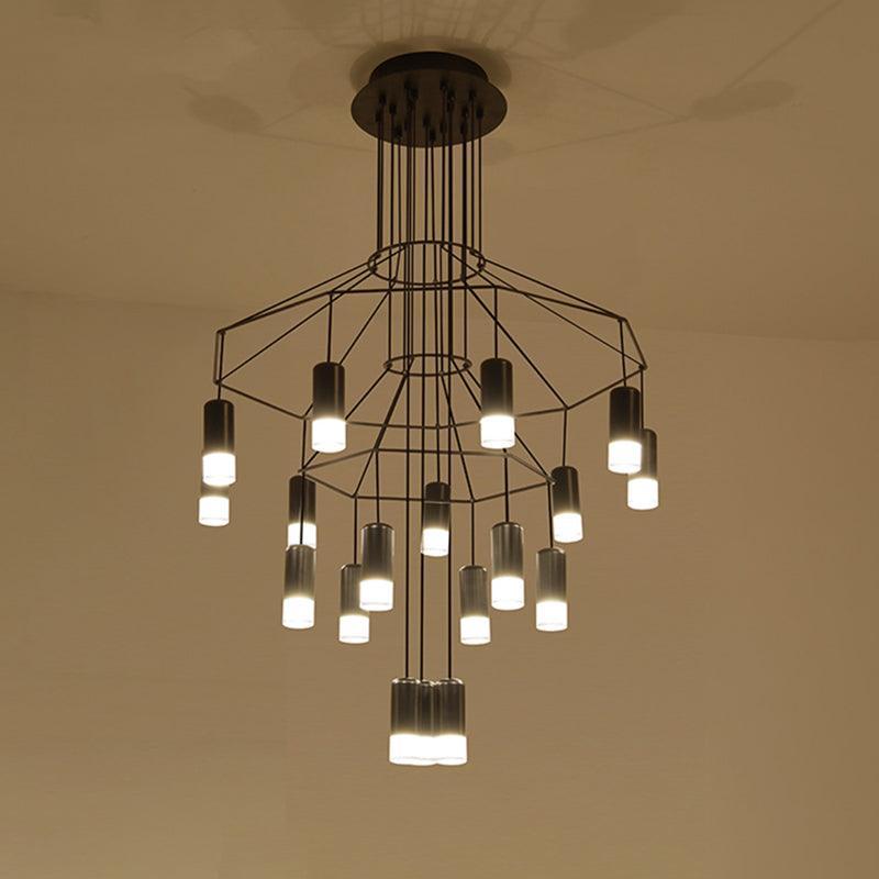 Lines Gasolier Chandelier