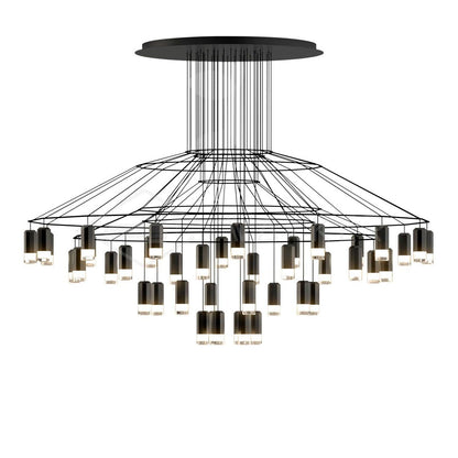 Lines Gasolier Chandelier