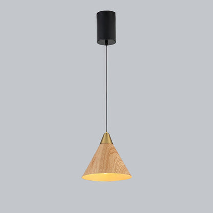 Wood Grain Drop light Pendant Lamp