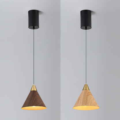 Wood Grain Drop light Pendant Lamp