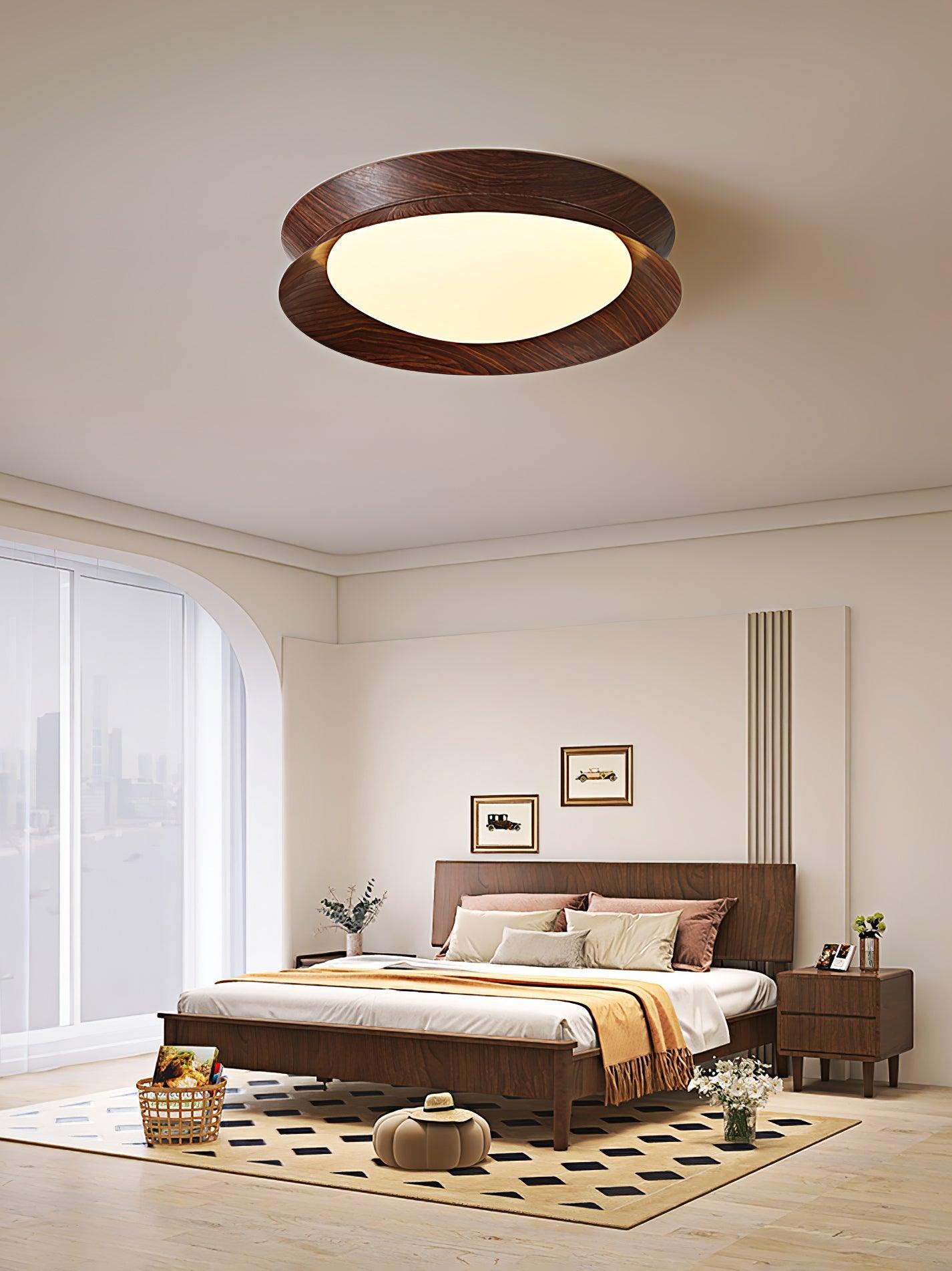 Double Half Round Ceiling-mounted light Ceiling Light