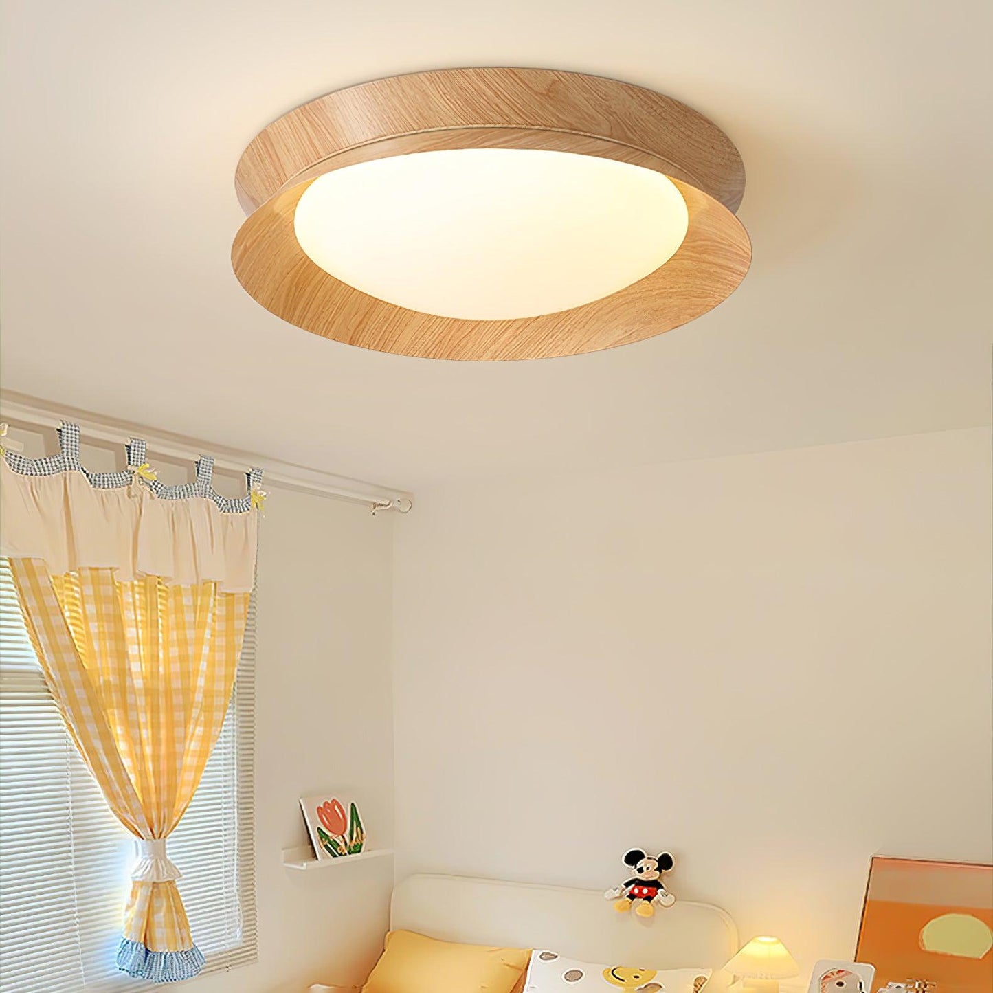 Double Half Round Ceiling-mounted light Ceiling Light