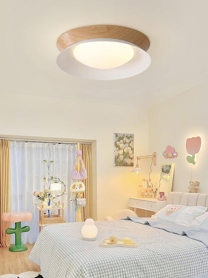 Double Half Round Ceiling-mounted light Ceiling Light