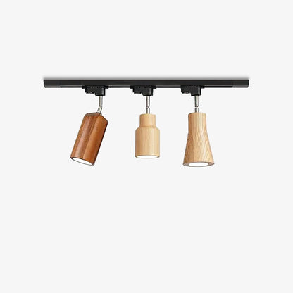 Wood Track Ceiling-mounted light Ceiling Lamp