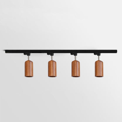 Wood Track Ceiling-mounted light Ceiling Lamp