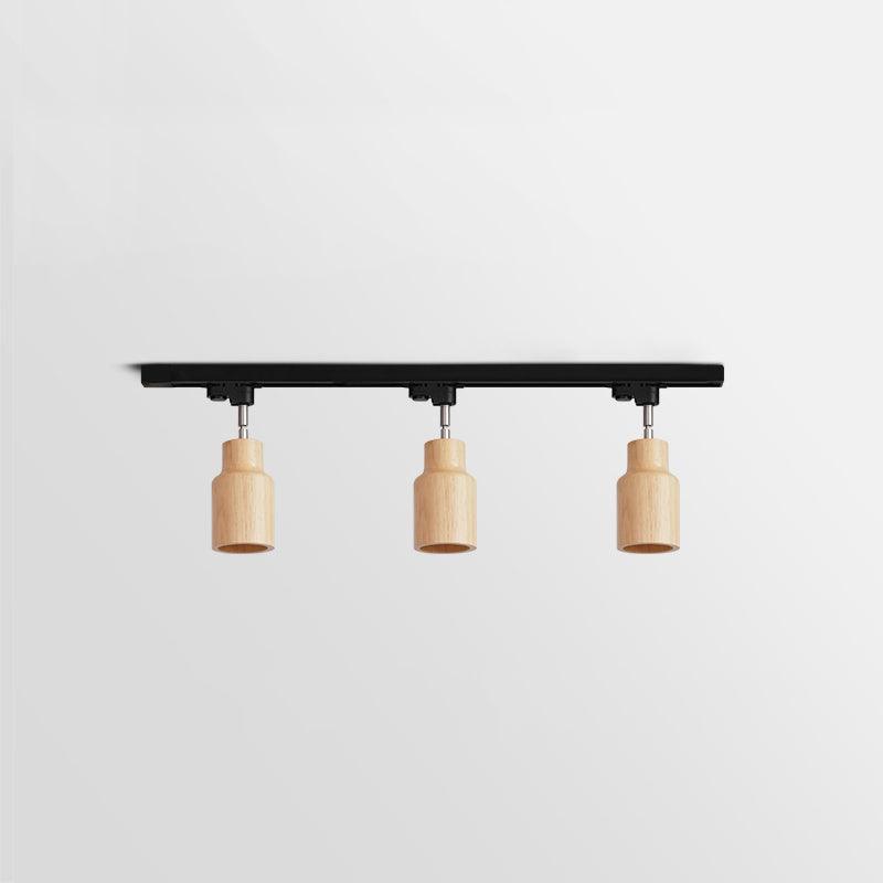 Wood Track Ceiling-mounted light Ceiling Lamp