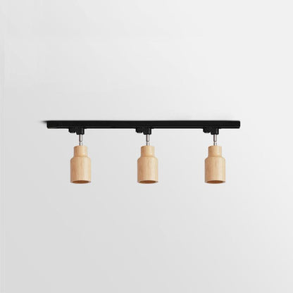 Wood Track Ceiling-mounted light Ceiling Lamp