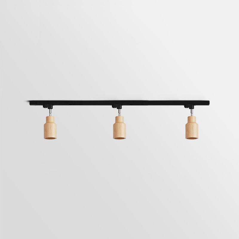 Wood Track Ceiling-mounted light Ceiling Lamp