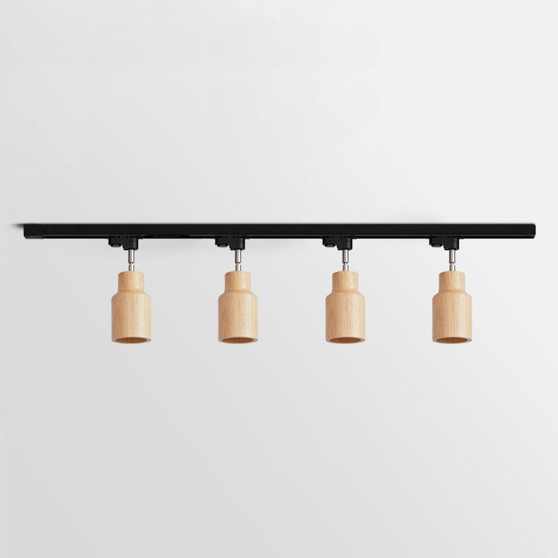 Wood Track Ceiling-mounted light Ceiling Lamp