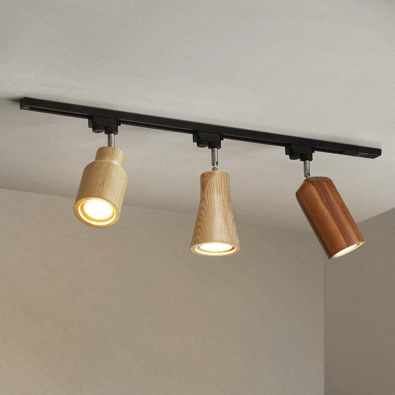 Wood Track Ceiling-mounted light Ceiling Lamp