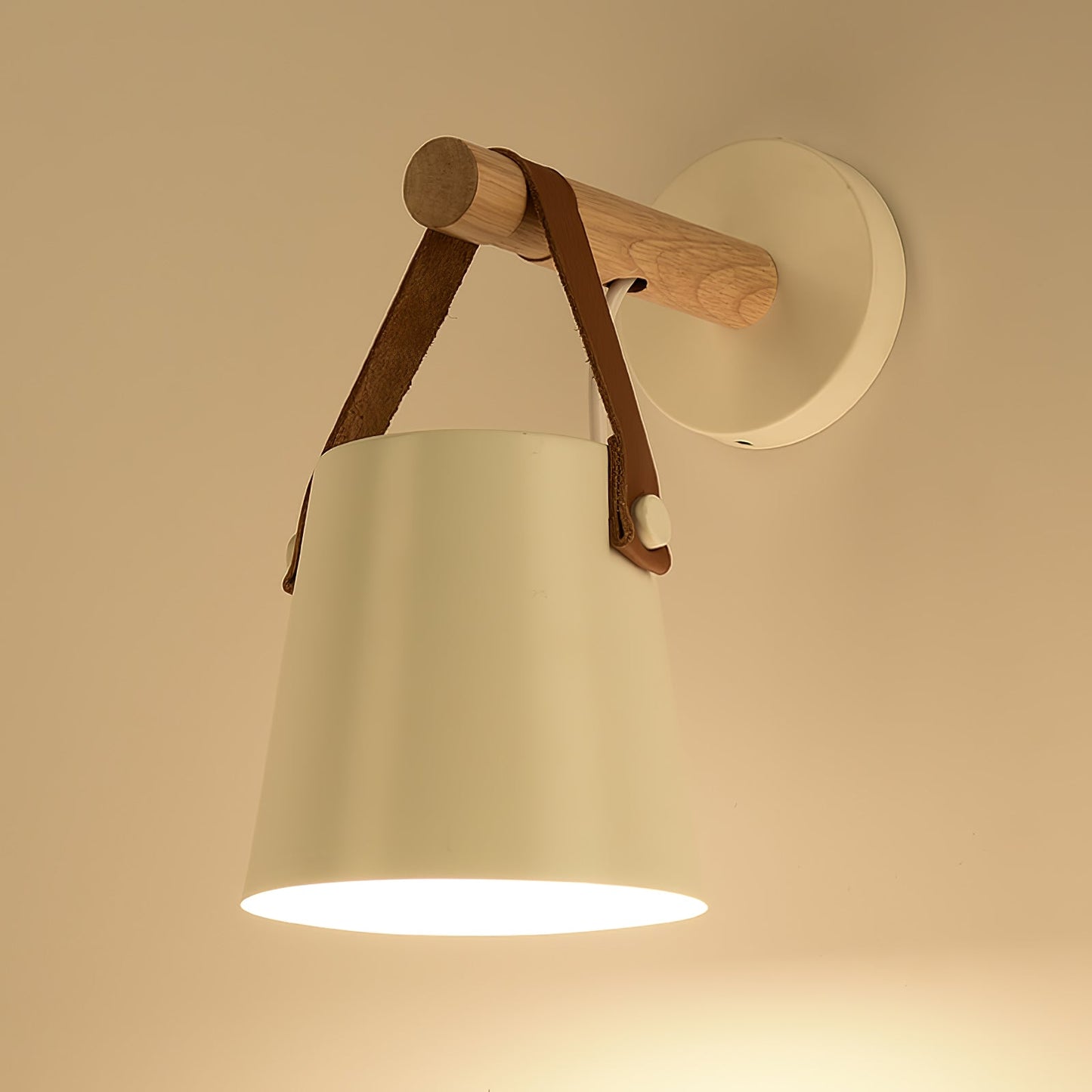 Wooden Conical Wall sconce Wall Light