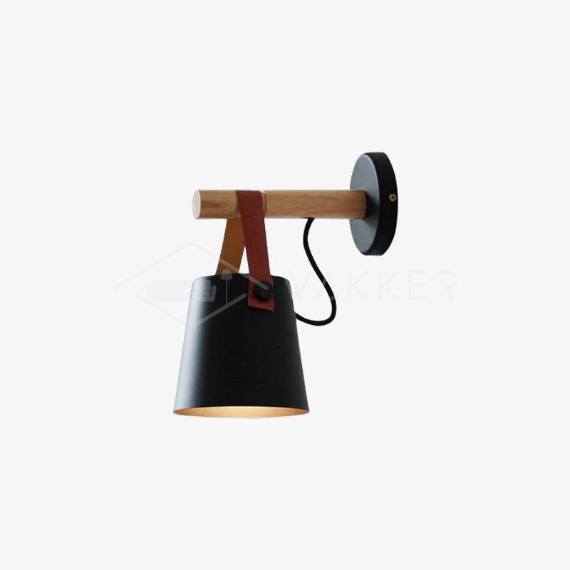 Wooden Conical Wall sconce Wall Light