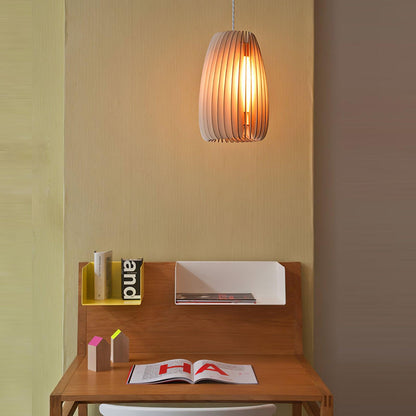 Wooden Orb Ceiling light fitting Pendant Lamp