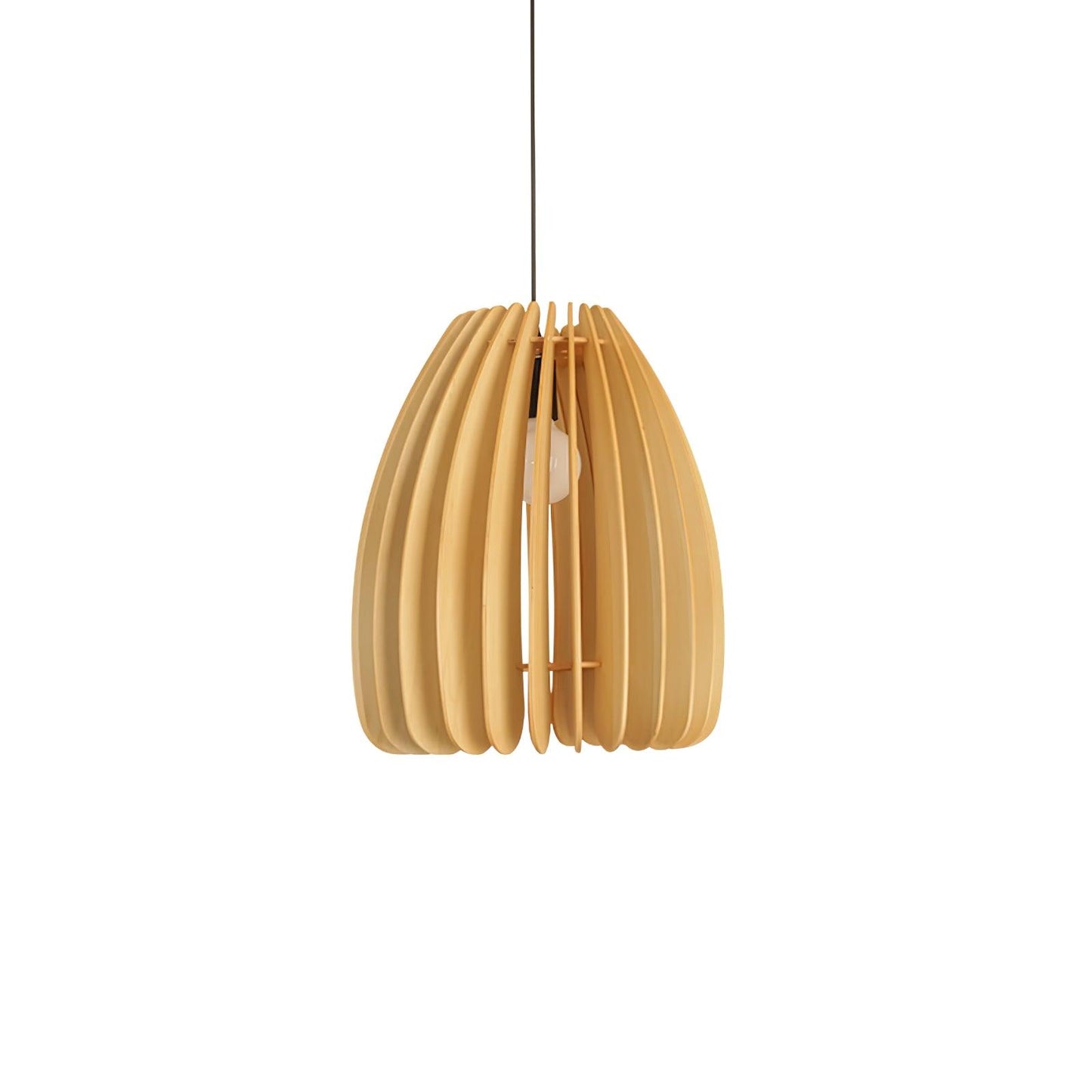 Wooden Orb Ceiling light fitting Pendant Lamp