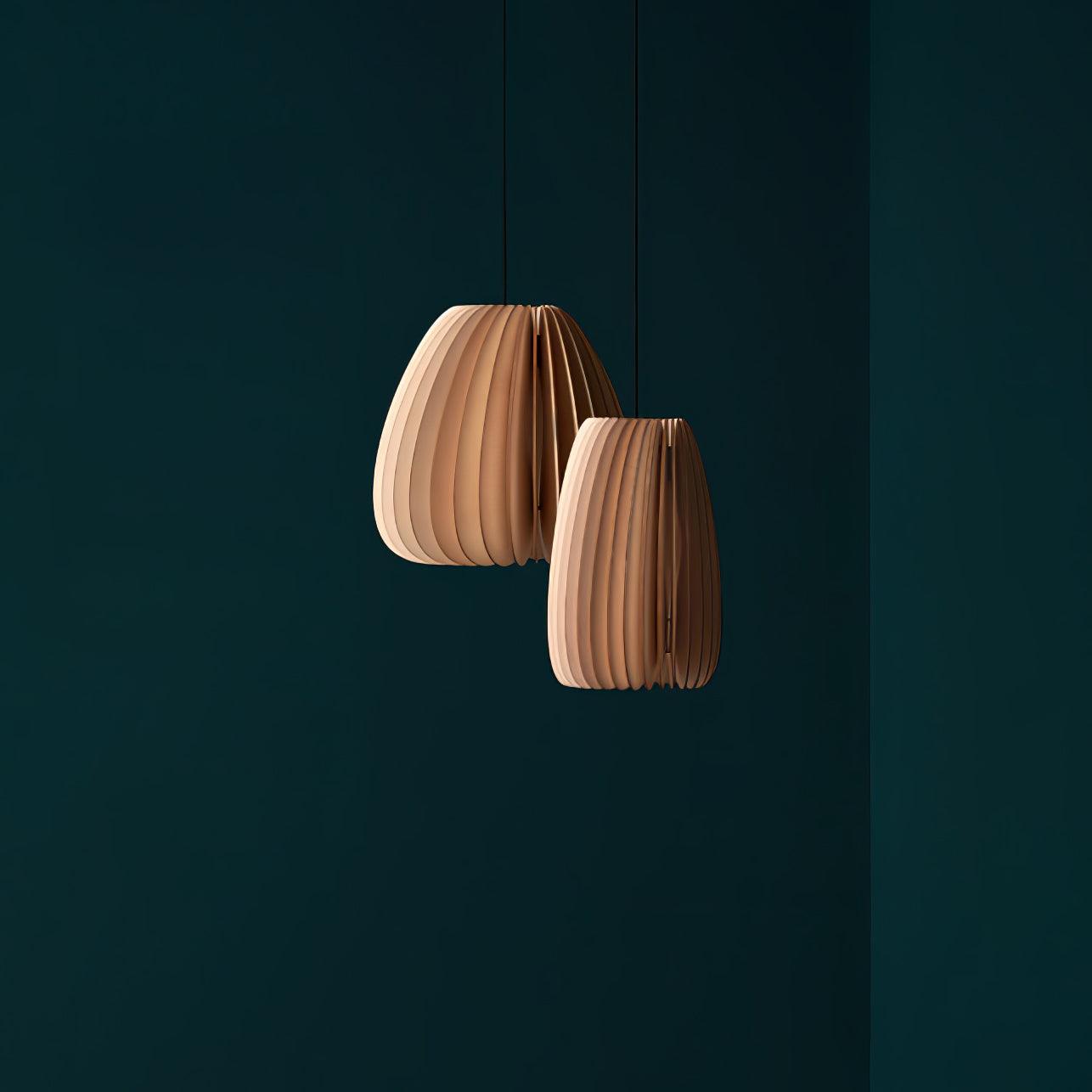 Wooden Orb Ceiling light fitting Pendant Lamp