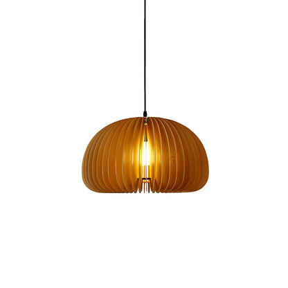 Wooden Orb Ceiling light fitting Pendant Lamp