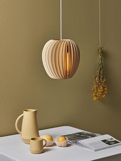 Wooden Orb Ceiling light fitting Pendant Lamp