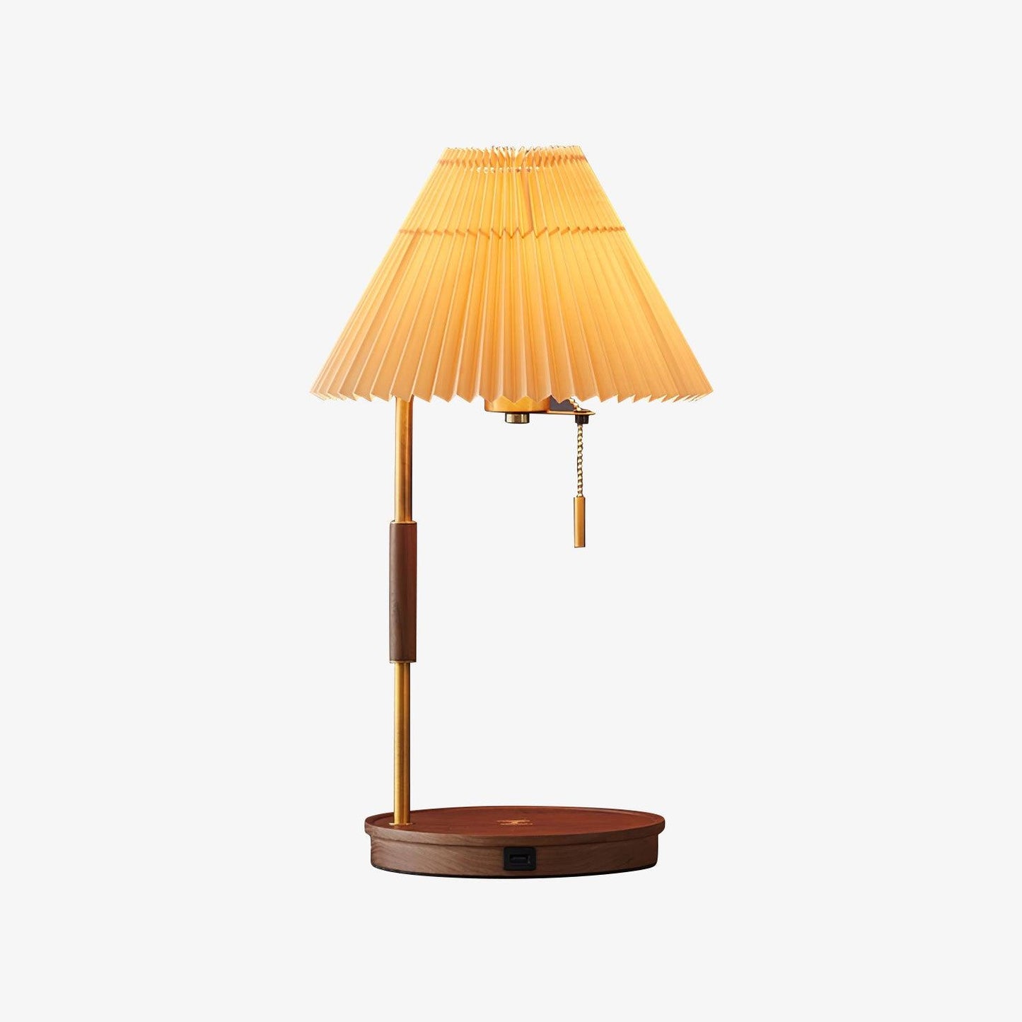 Wooden Retro Bedside lamp Table Lamp