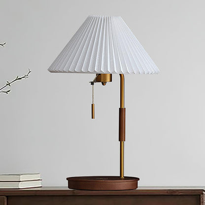 Wooden Retro Bedside lamp Table Lamp