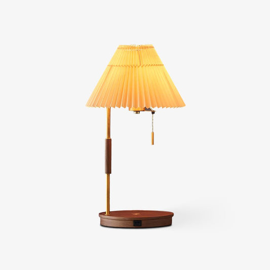 Wooden Retro Bedside lamp Table Lamp