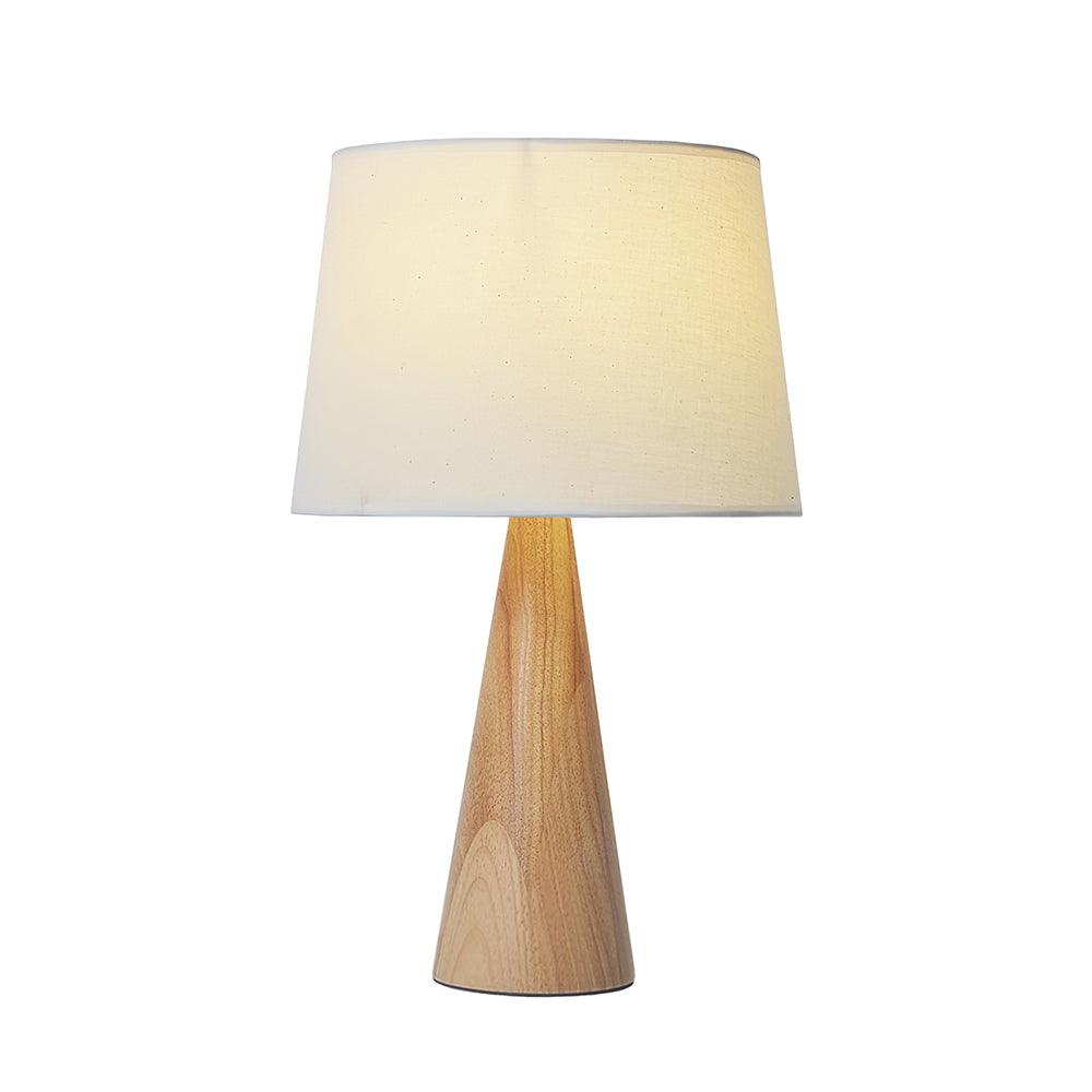 Wooden Vase Work lamp Table Lamp