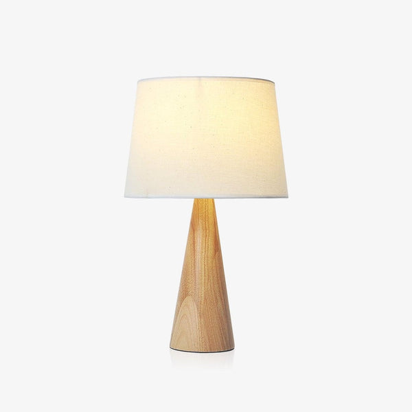 Wooden Vase Work lamp Table Lamp