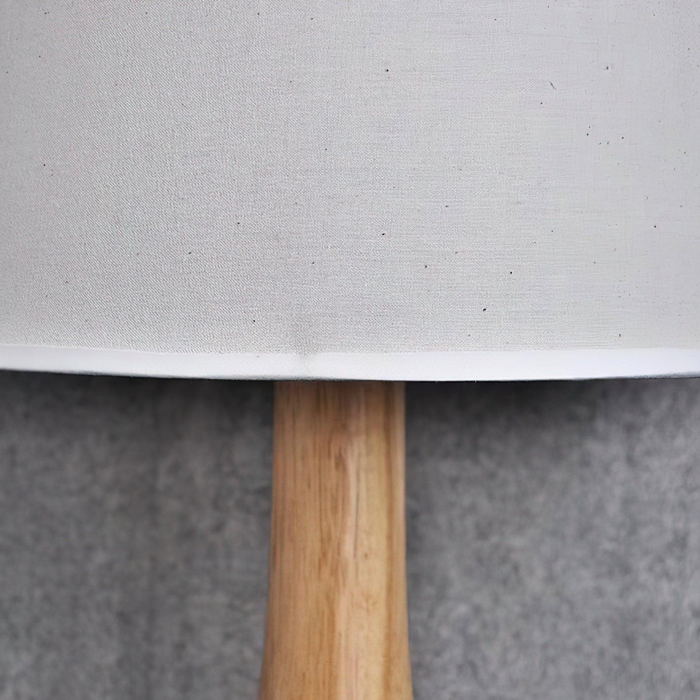 Wooden Vase Work lamp Table Lamp