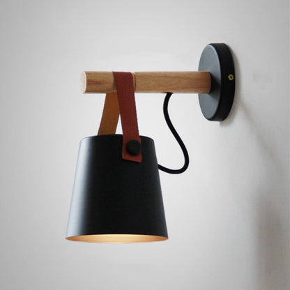 Wooden Conical Wall sconce Wall Light