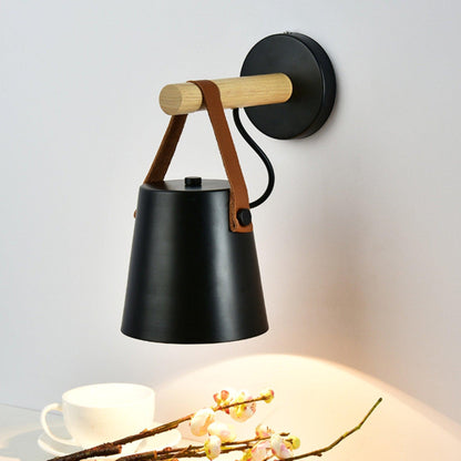 Wooden Conical Wall sconce Wall Light