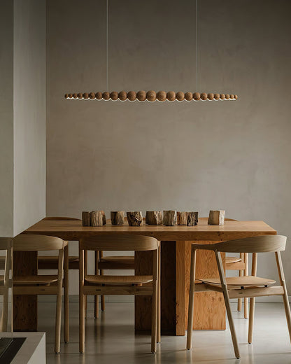 Woodline Orb Hanging light Pendant Light