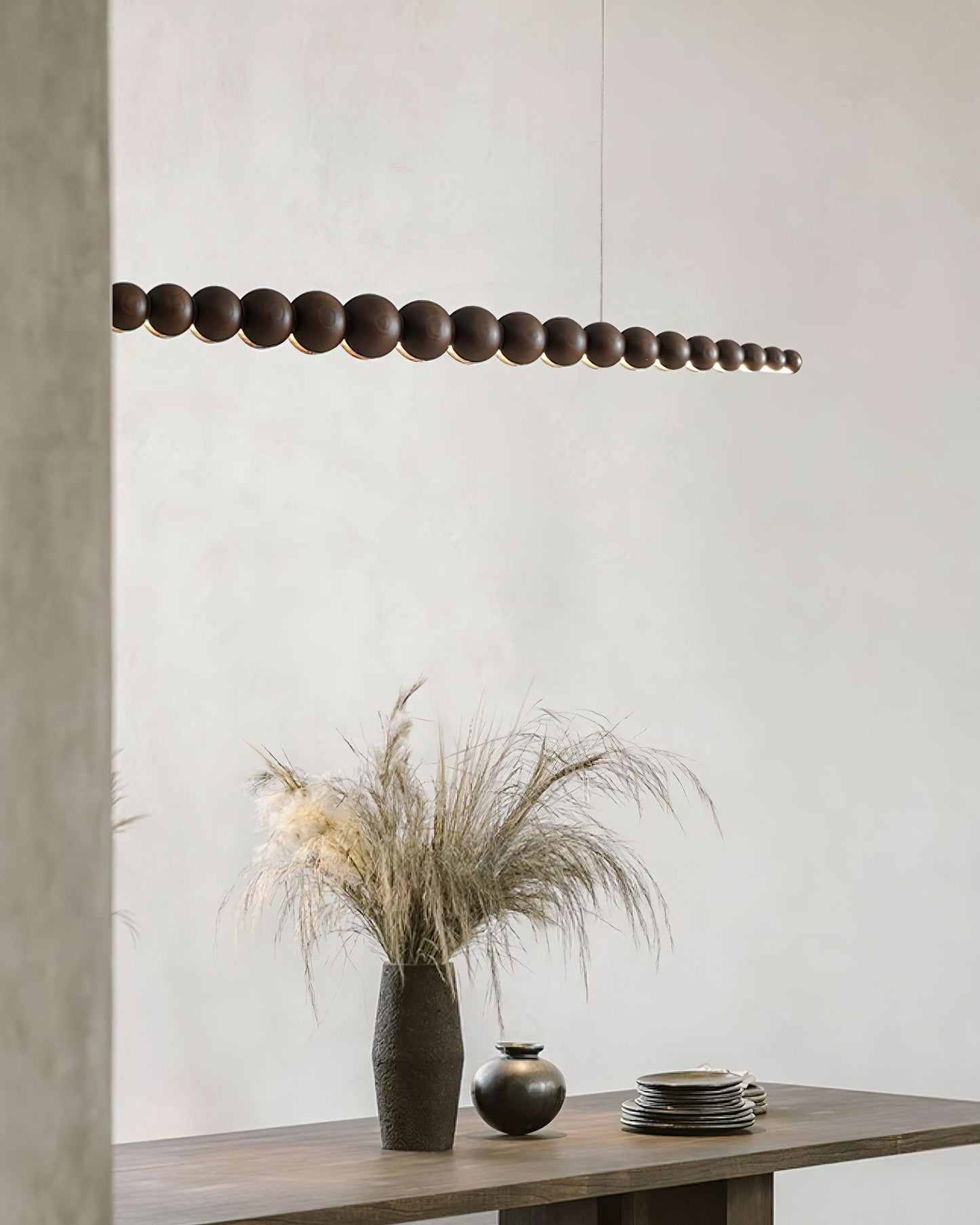 Woodline Orb Hanging light Pendant Light