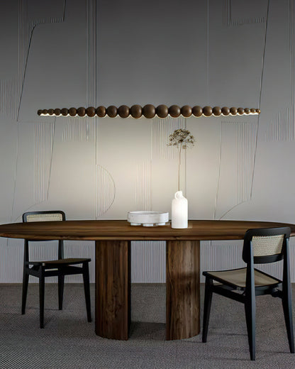 Woodline Orb Hanging light Pendant Light