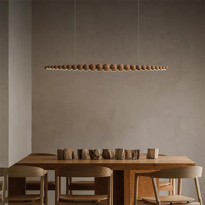 Woodline Orb Hanging light Pendant Light