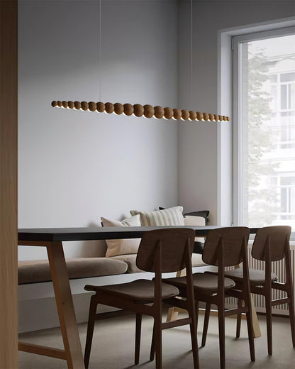 Woodline Orb Hanging light Pendant Light