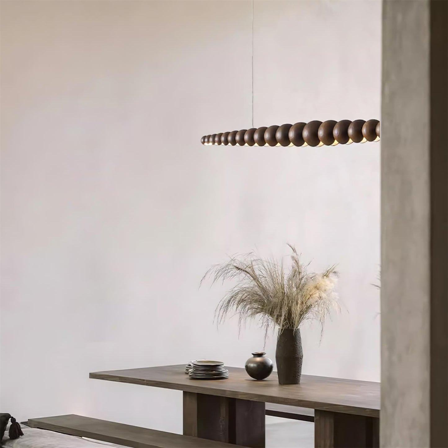 Woodline Orb Hanging light Pendant Light