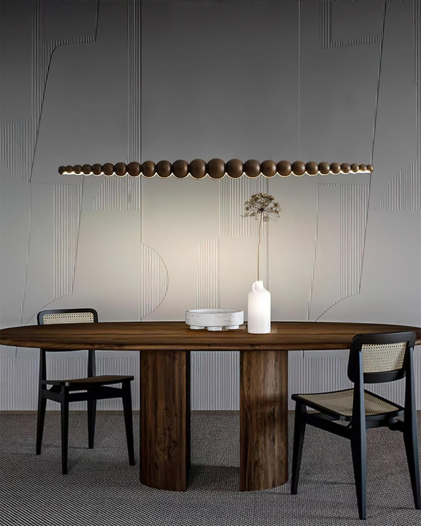 Woodline Orb Hanging light Pendant Light