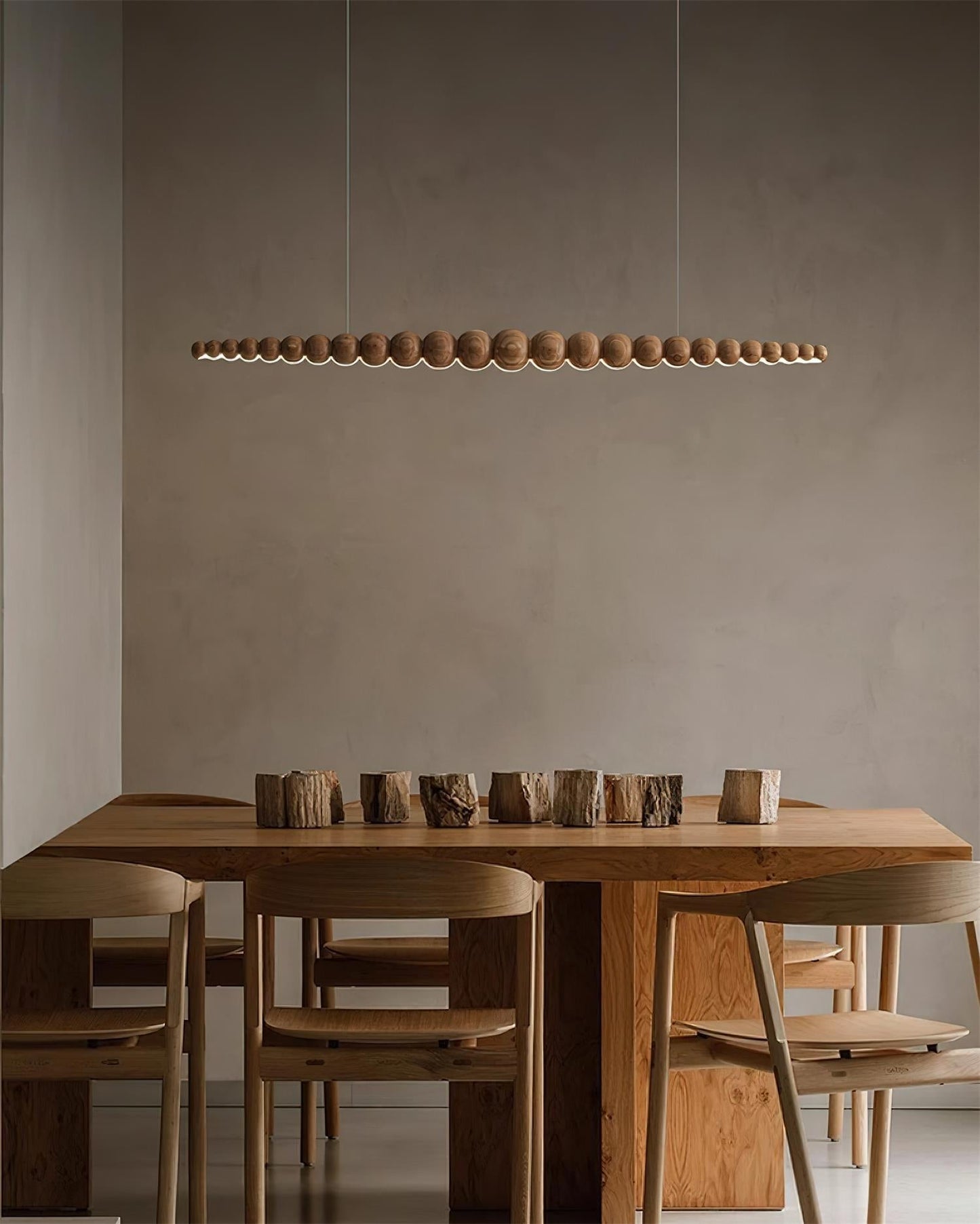 Woodline Orb Hanging light Pendant Light