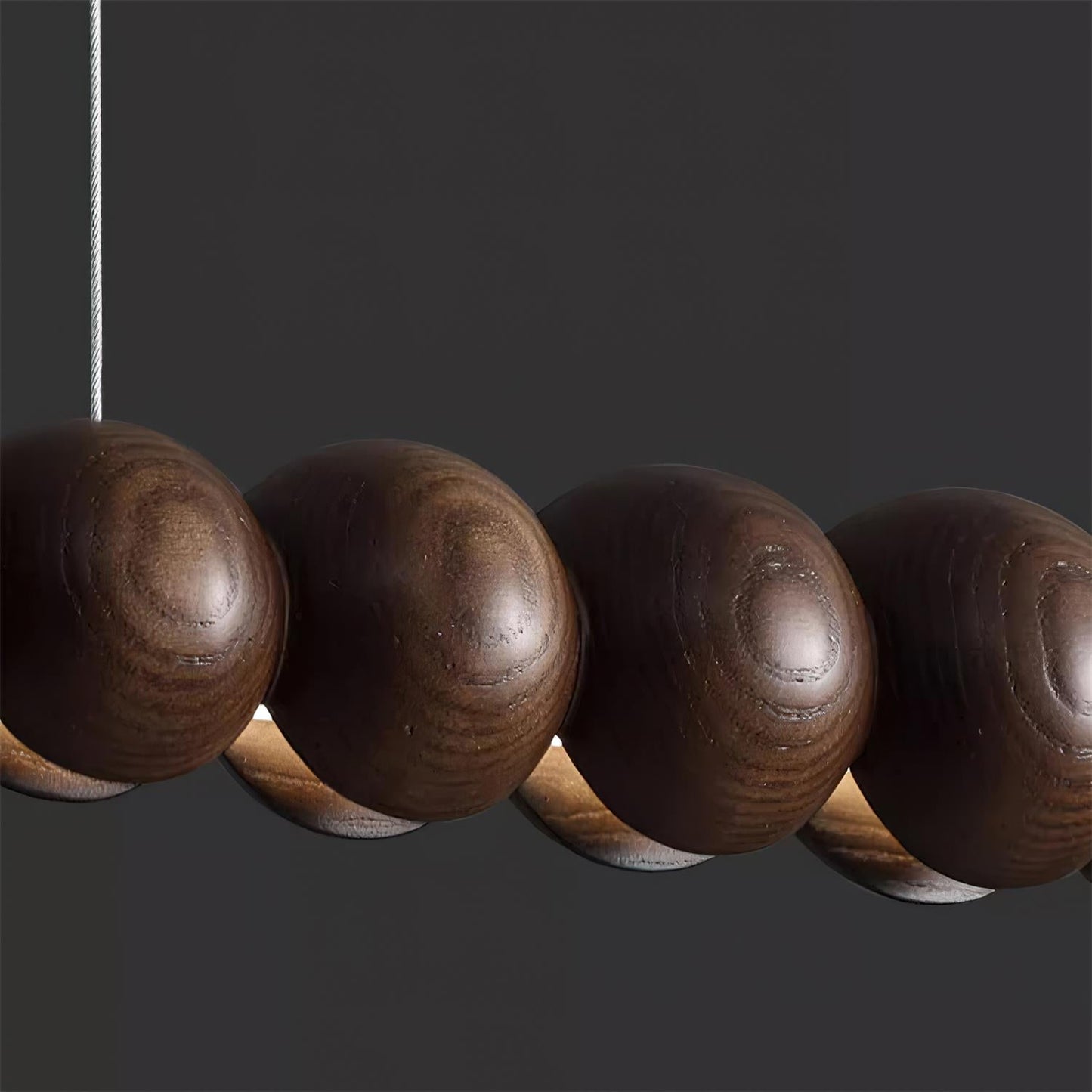 Woodline Orb Hanging light Pendant Light