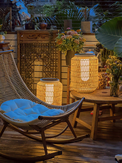 Woven Rattan Exterior lamp Outdoor Lamp