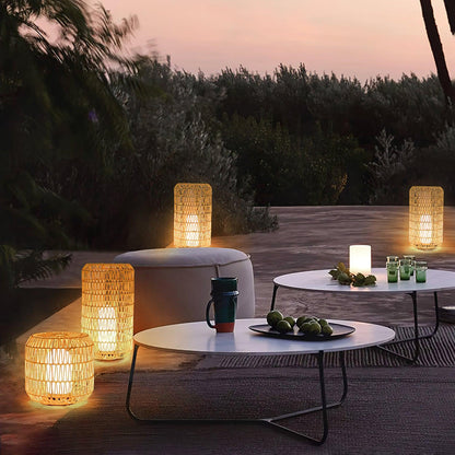 Woven Rattan Exterior lamp Outdoor Lamp