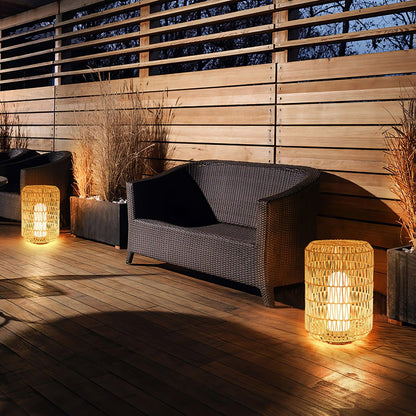 Woven Rattan Exterior lamp Outdoor Lamp