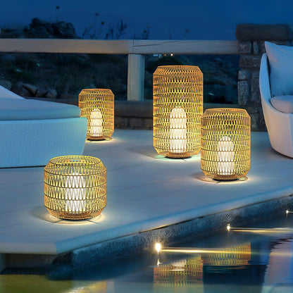 Woven Rattan Exterior lamp Outdoor Lamp