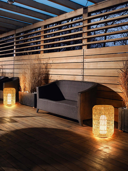 Woven Rattan Exterior lamp Outdoor Lamp