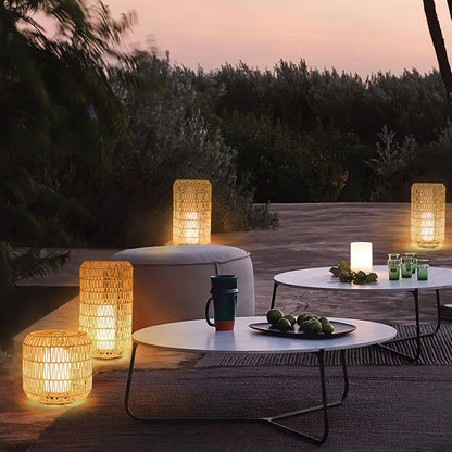 Woven Rattan Exterior lamp Outdoor Lamp