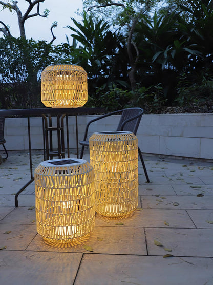 Woven Rattan Exterior lamp Outdoor Lamp