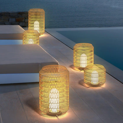 Woven Rattan Exterior lamp Outdoor Lamp