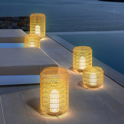 Woven Rattan Exterior lamp Outdoor Lamp